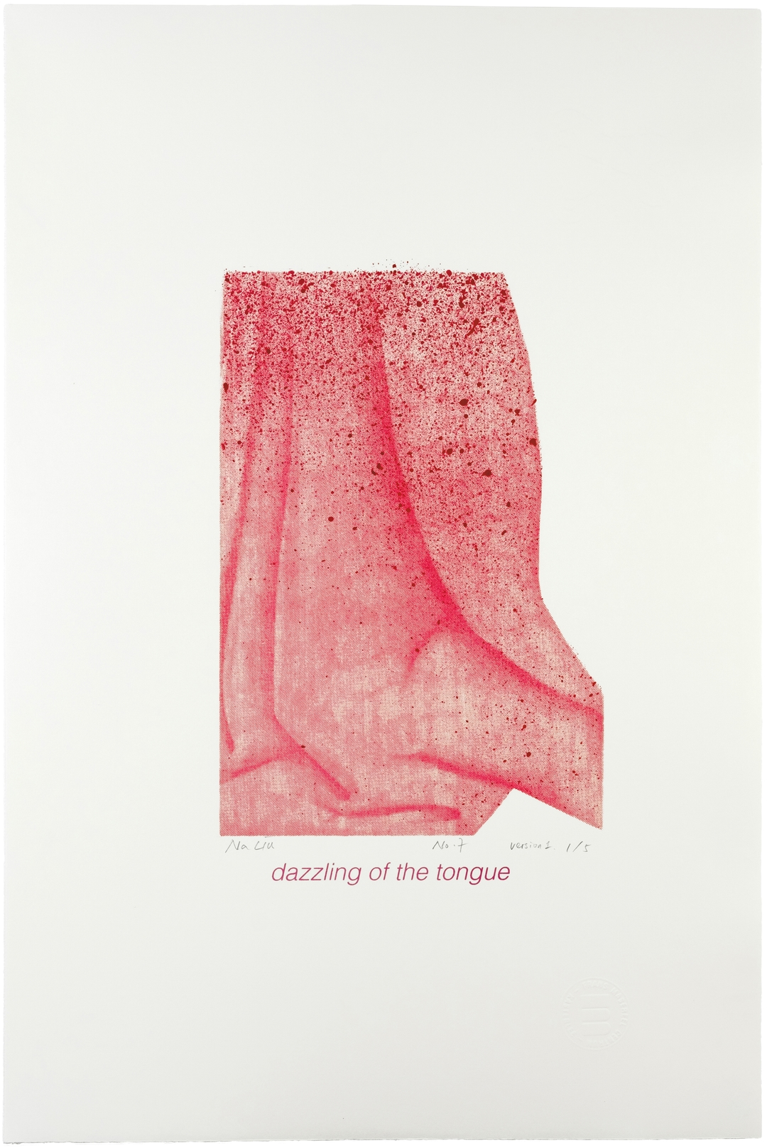 All my senses kissed each other like a child series, No.7 (version 1), 2020